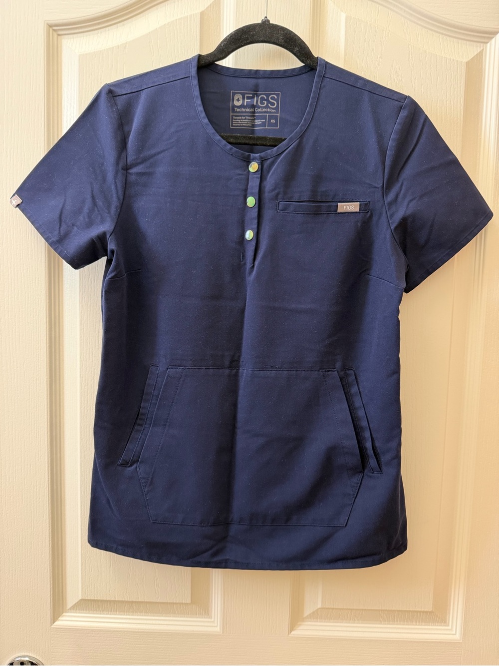 FIGS Rare Ltd Edition Navy Blue Arura Scrub Top